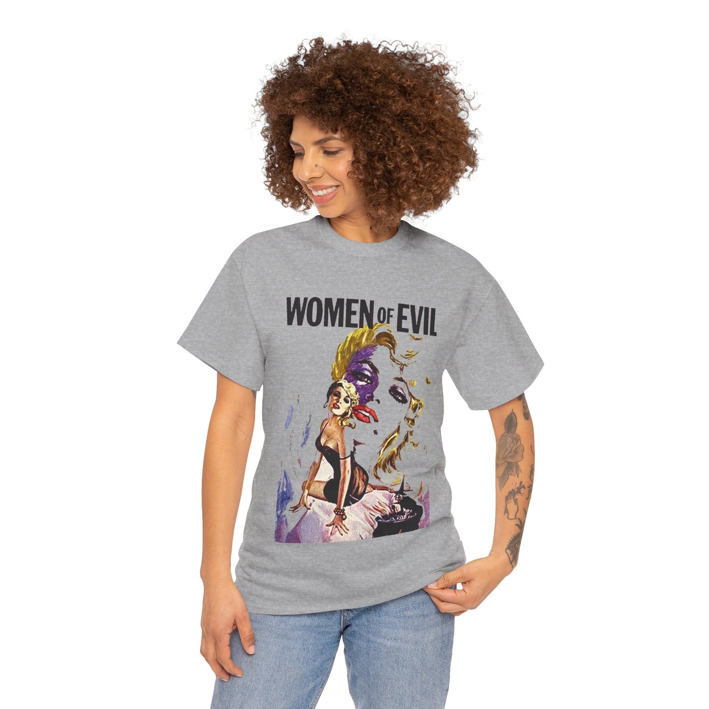 Women Of Evil T-shirt - Retro Au Go Go