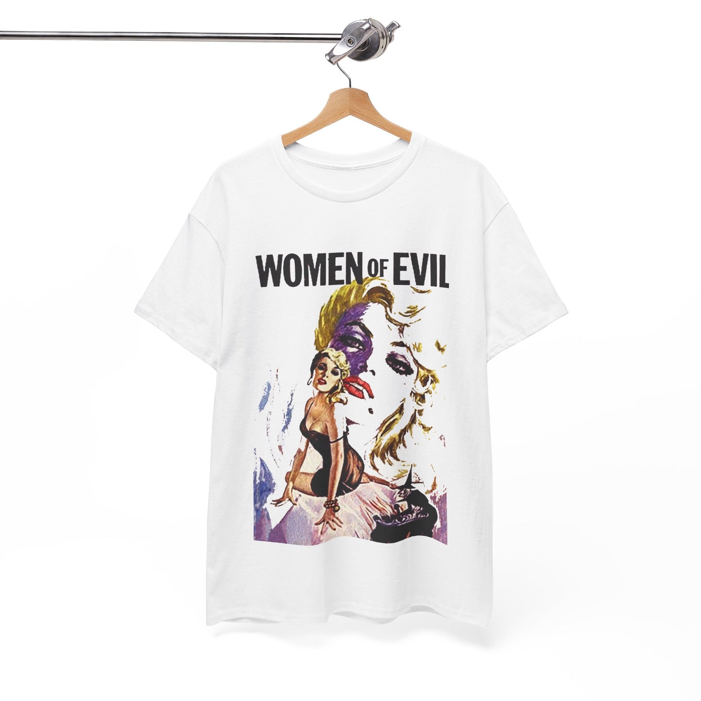 Women Of Evil T-shirt - Retro Au Go Go