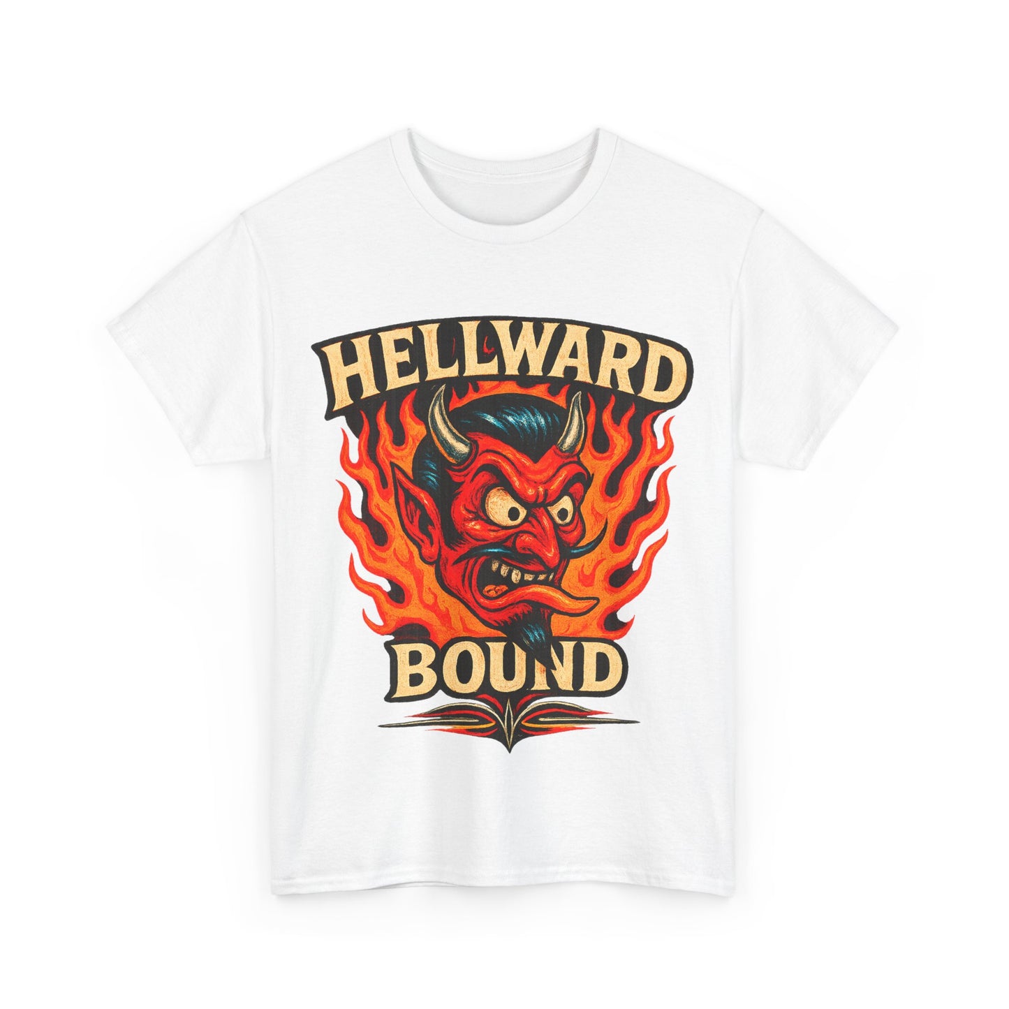 Hellward Bound T-Shirt - Retro Au Go Go