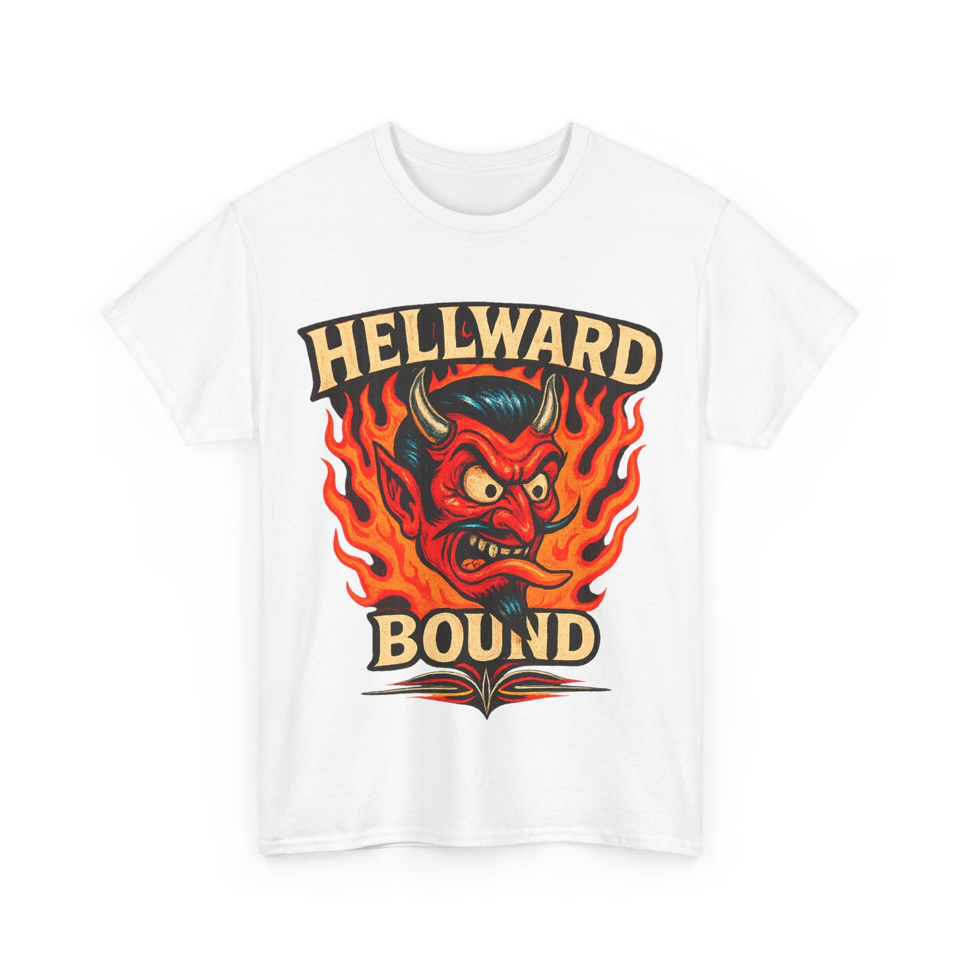 Hellward Bound T-Shirt - Retro Au Go Go