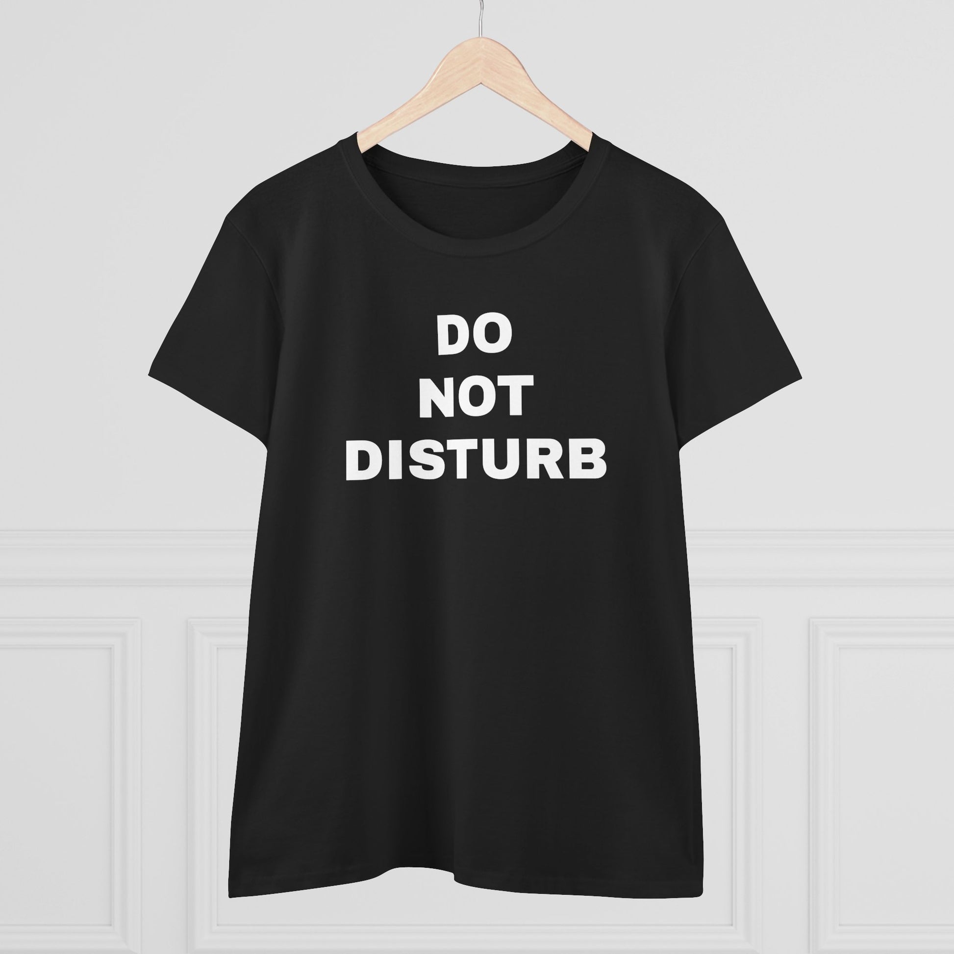 Do Not Disturb Womens T-Shirt - Retro Au Go Go