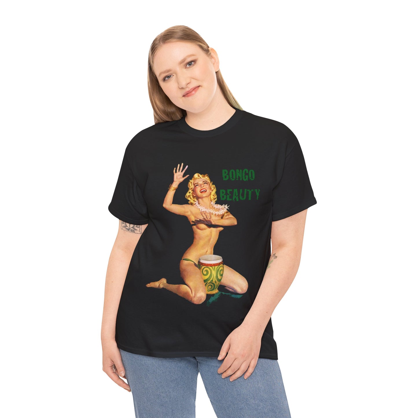 Bongo Beauty T-shirt - Retro Au Go Go