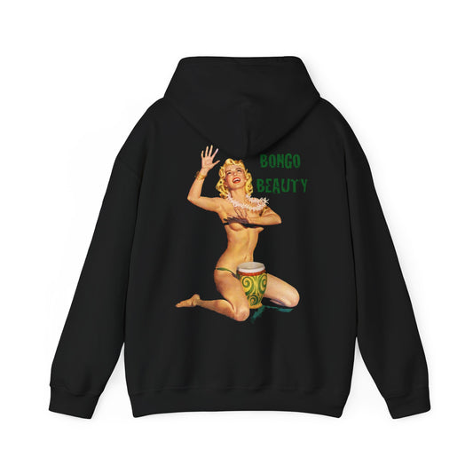 Bongo Beauty Hooded Sweatshirt - Retro Au Go Go