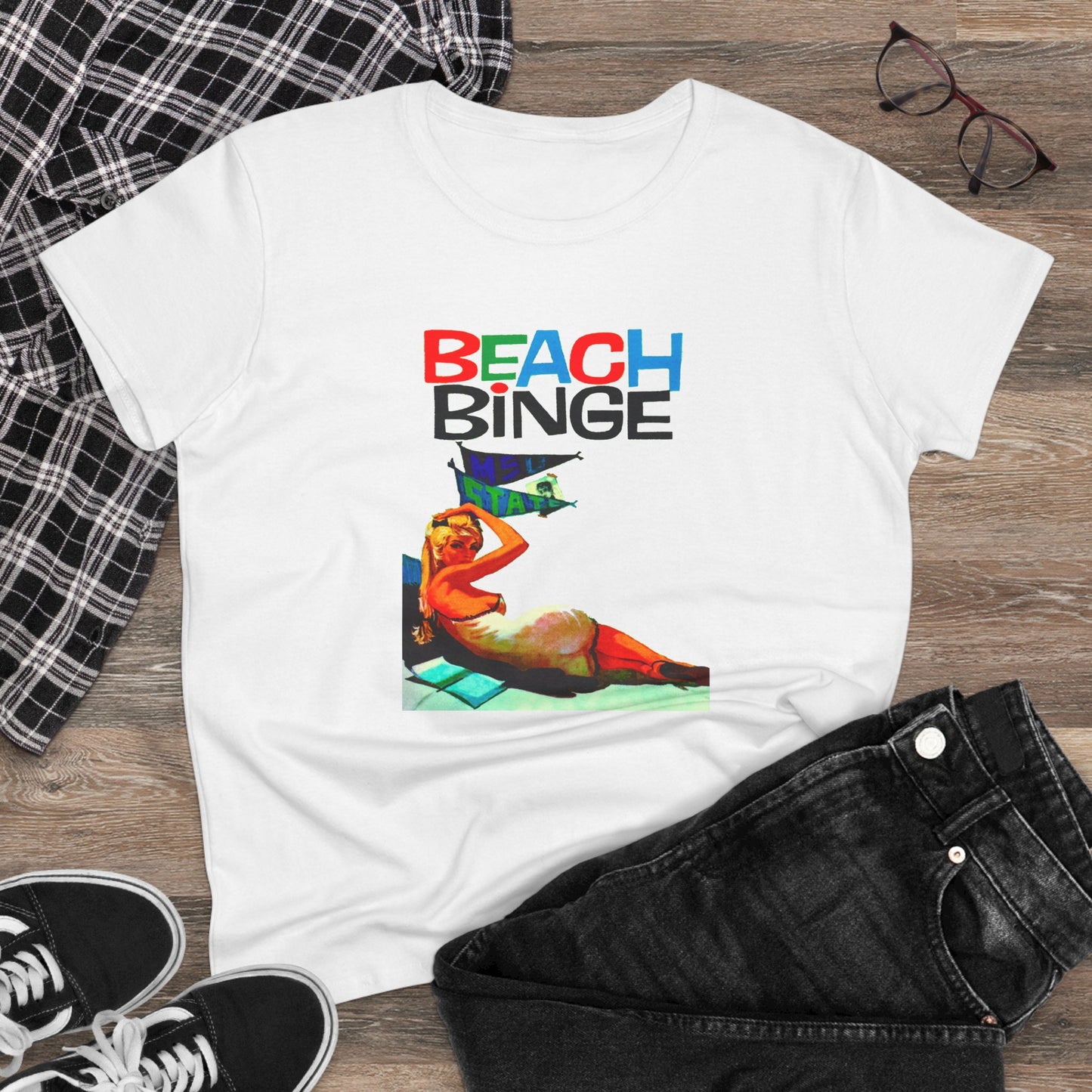 Beach Binge Womens T-shirt