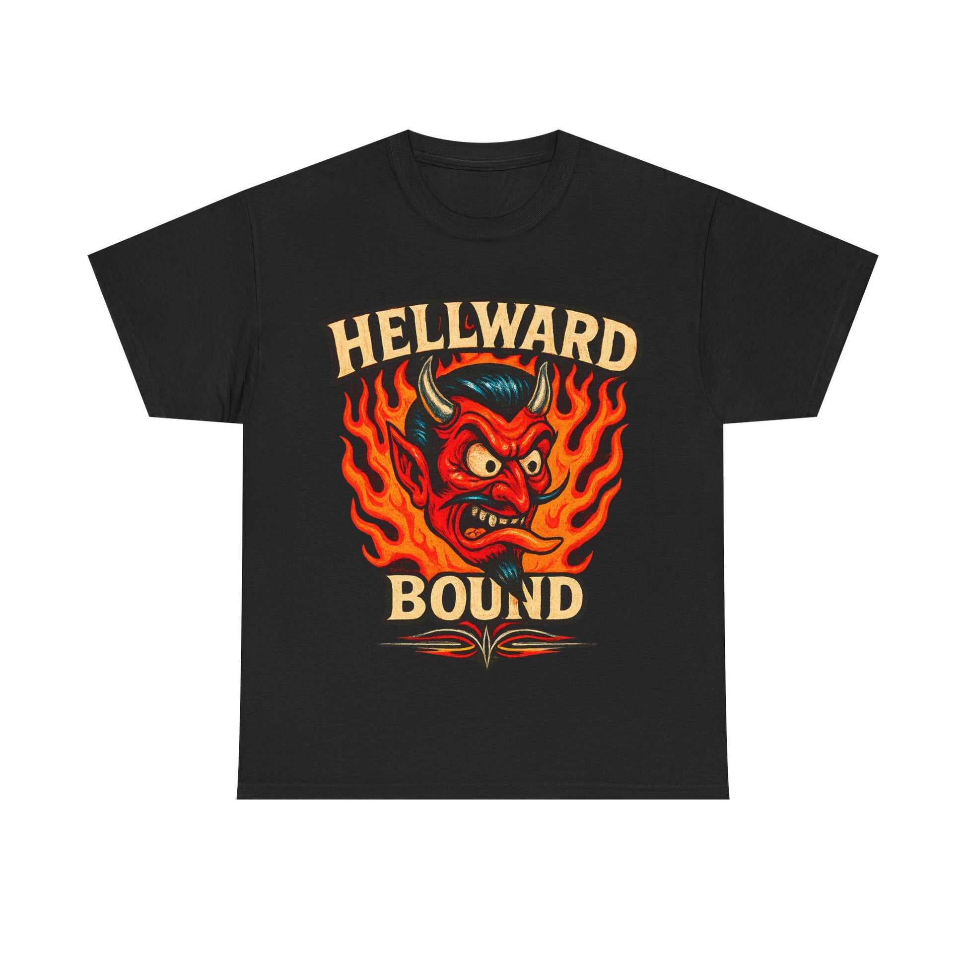 Hellward Bound T-Shirt - Retro Au Go Go