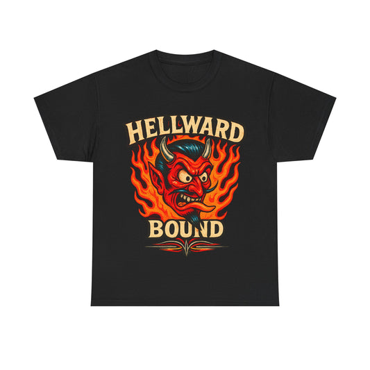 Hellward Bound T-Shirt - Retro Au Go Go