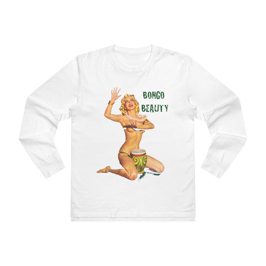 Bongo Beauty Long Sleeve T-Shirt - Retro Au Go Go