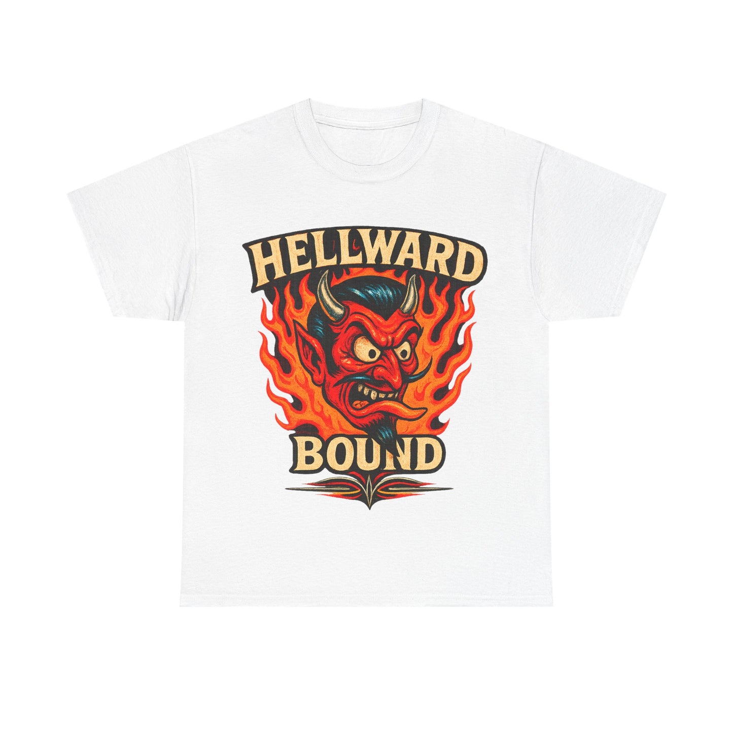 Hellward Bound T-Shirt - Retro Au Go Go