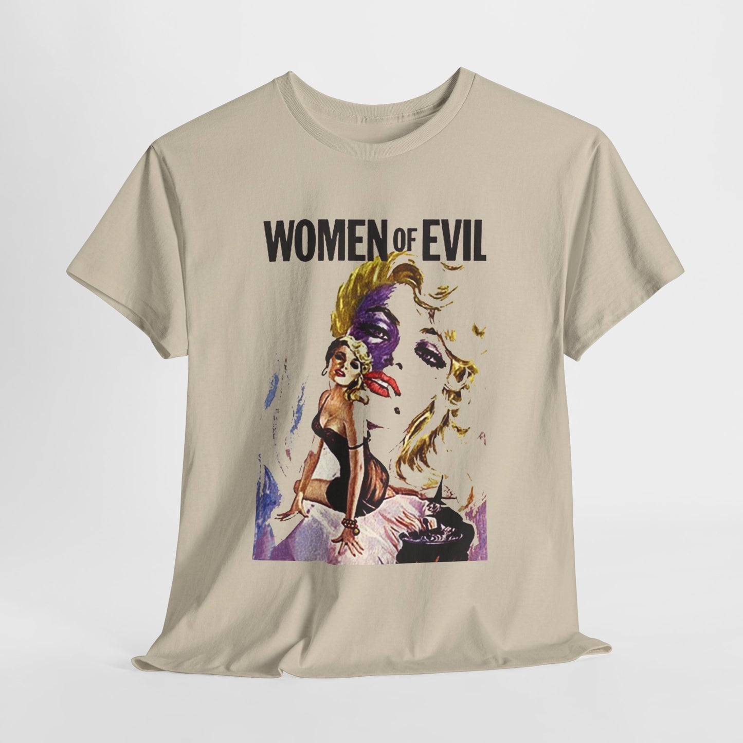 Women Of Evil T-shirt - Retro Au Go Go