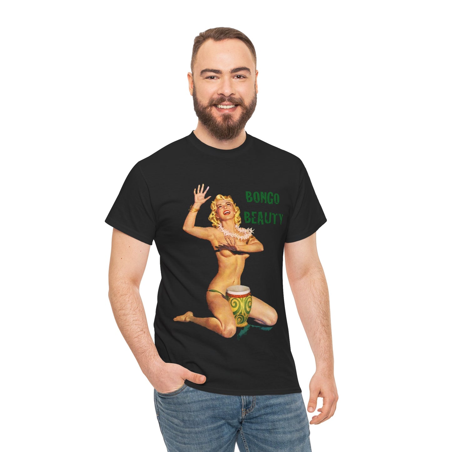 Bongo Beauty T-shirt - Retro Au Go Go
