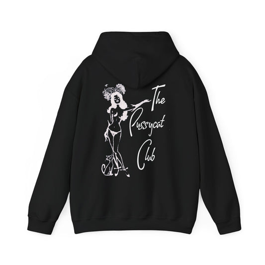 Pussycat Club Hooded Sweatshirt - Retro Au Go Go