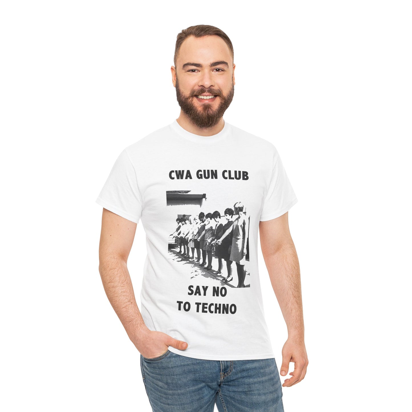 CWA Gun Club T-shirt - Retro Au Go Go