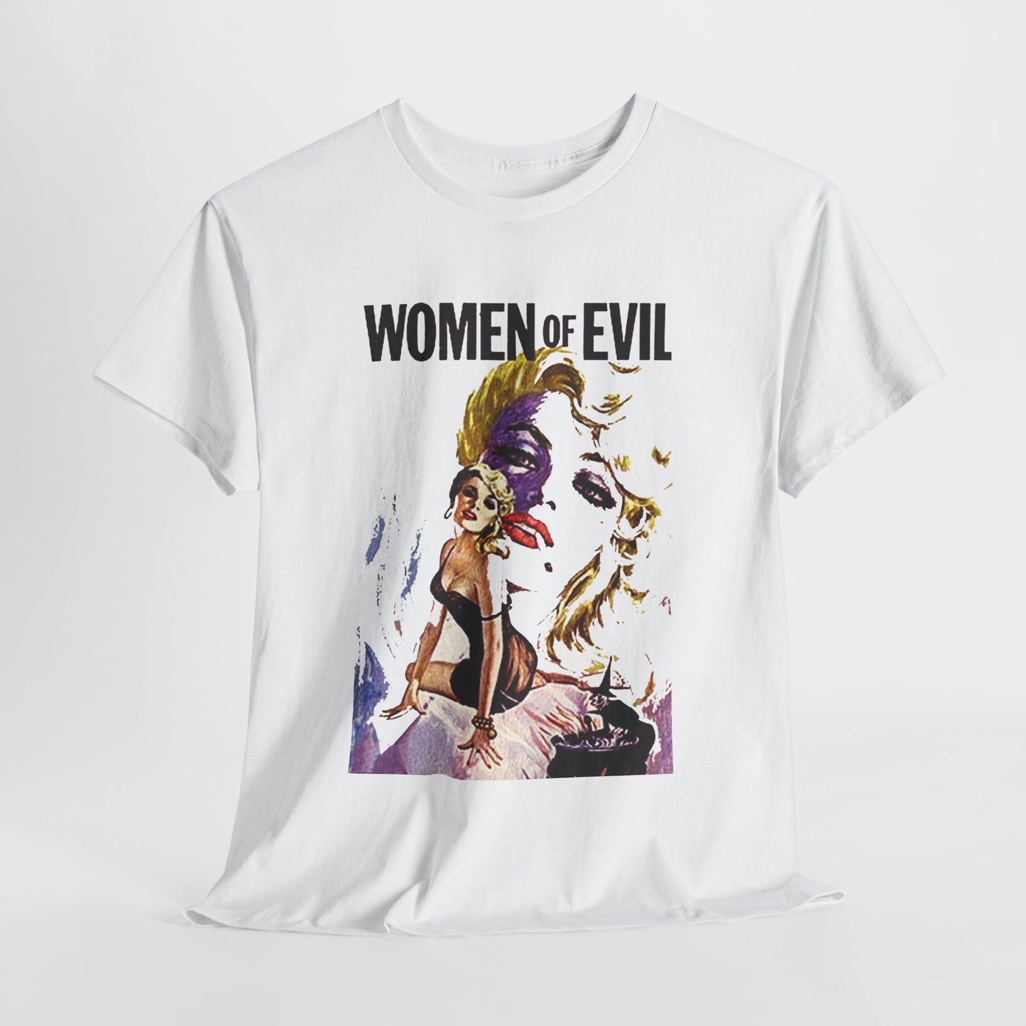 Women Of Evil T-shirt - Retro Au Go Go