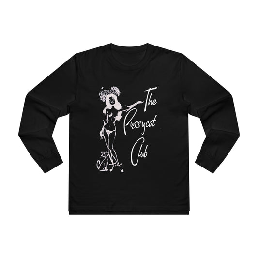 The Pussycat Club Long Sleeve T-Shirt - Retro Au Go Go