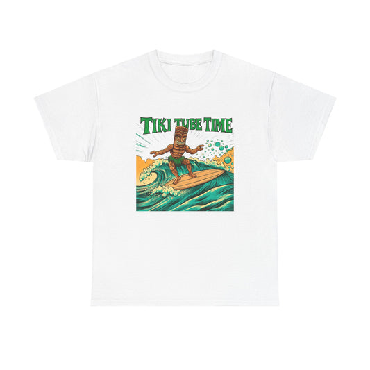 Tiki Tube Time T-shirt - Retro Au Go Go
