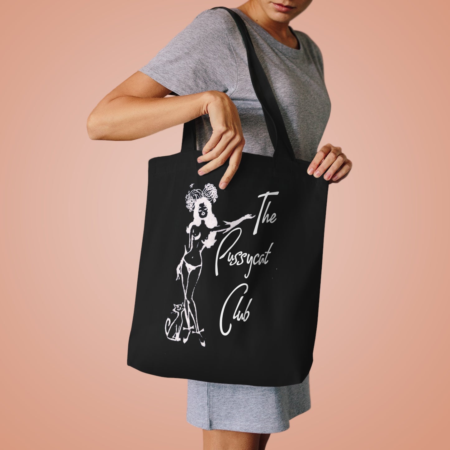 The Pussycat Club Tote Bag - Retro Au Go Go