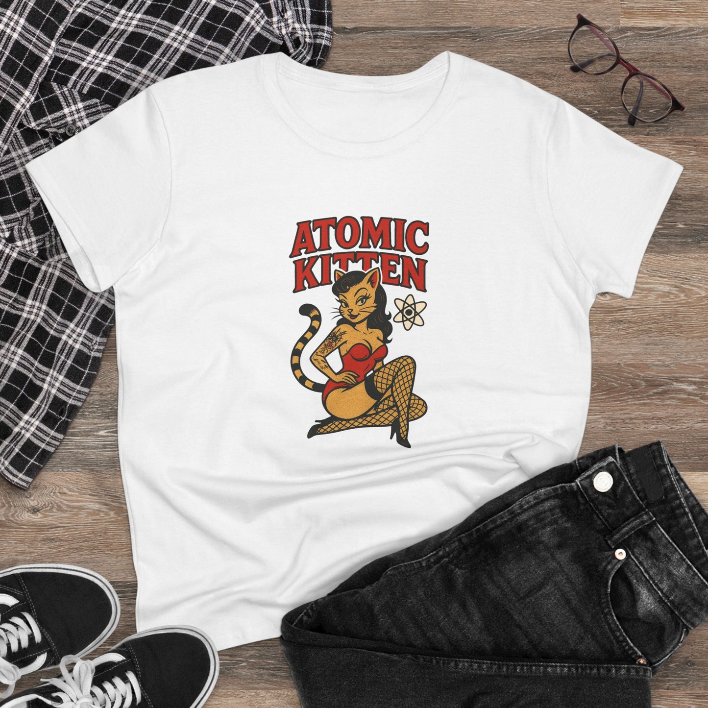 Atomic Kitten T-Shirt - Retro Au Go Go