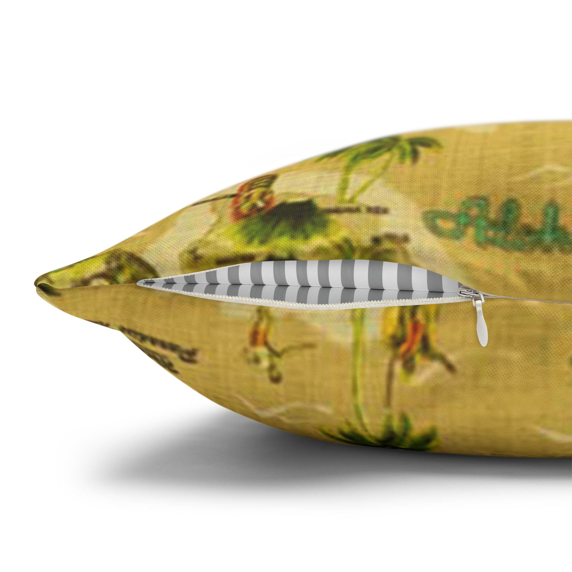 Vintage Hibiscus Hawaiian Cushion Cover - Retro Au Go Go
