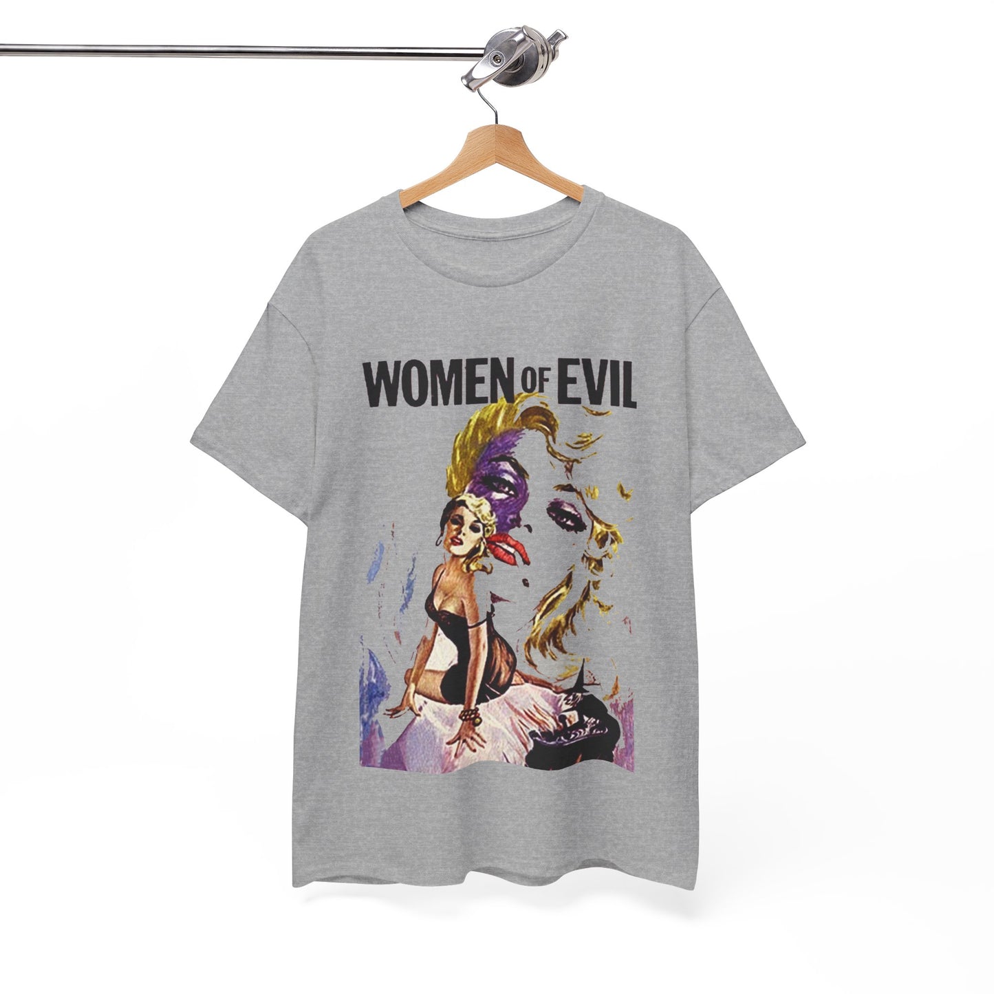 Women Of Evil T-shirt - Retro Au Go Go