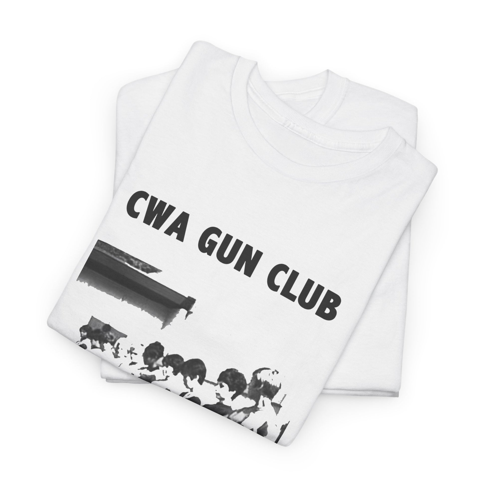 CWA Gun Club T-shirt - Retro Au Go Go