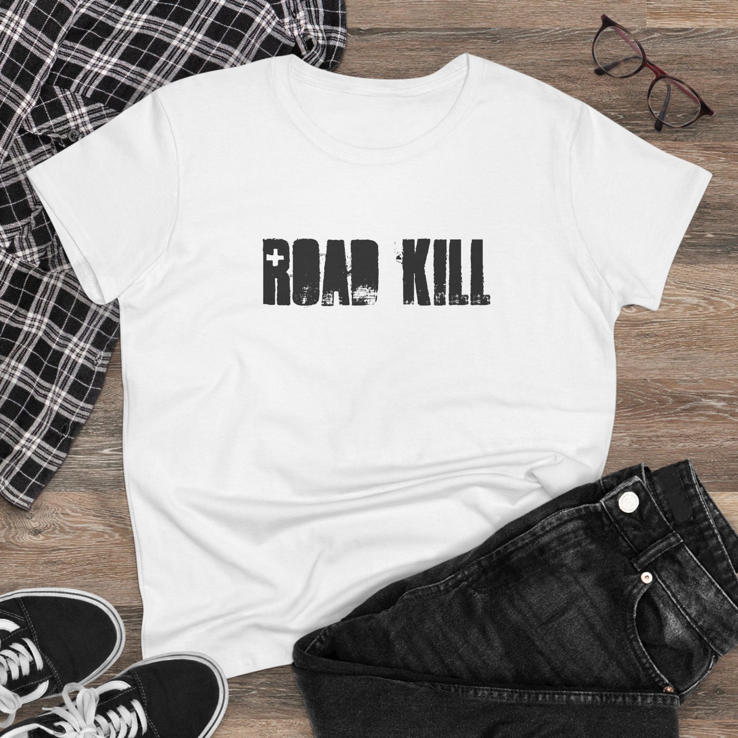 Road Kill Womens T-Shirt - Retro Au Go Go