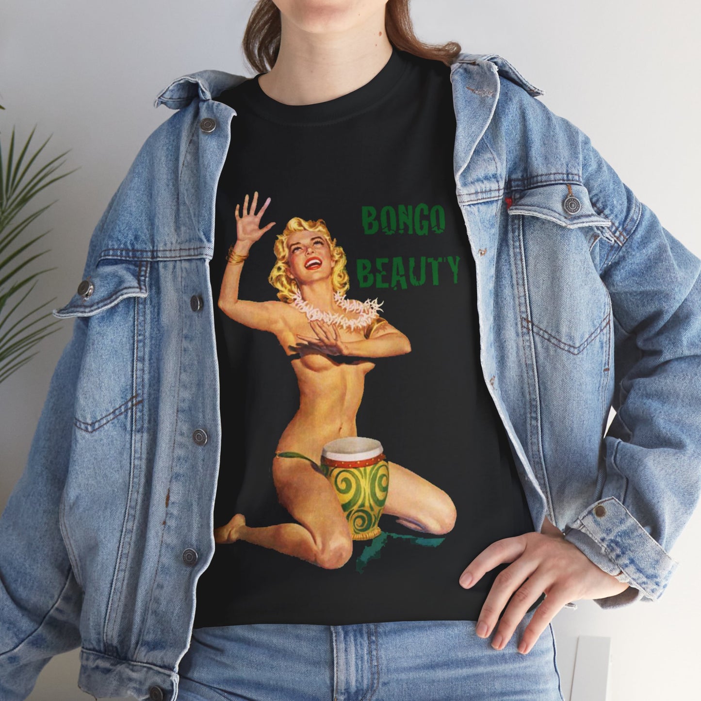 Bongo Beauty T-shirt - Retro Au Go Go
