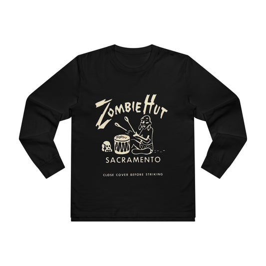 Zombie Hut Long Sleeve T-Shirt - Retro Au Go Go