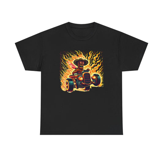 Tiki Hotrodder T-shirt - Retro Au Go Go