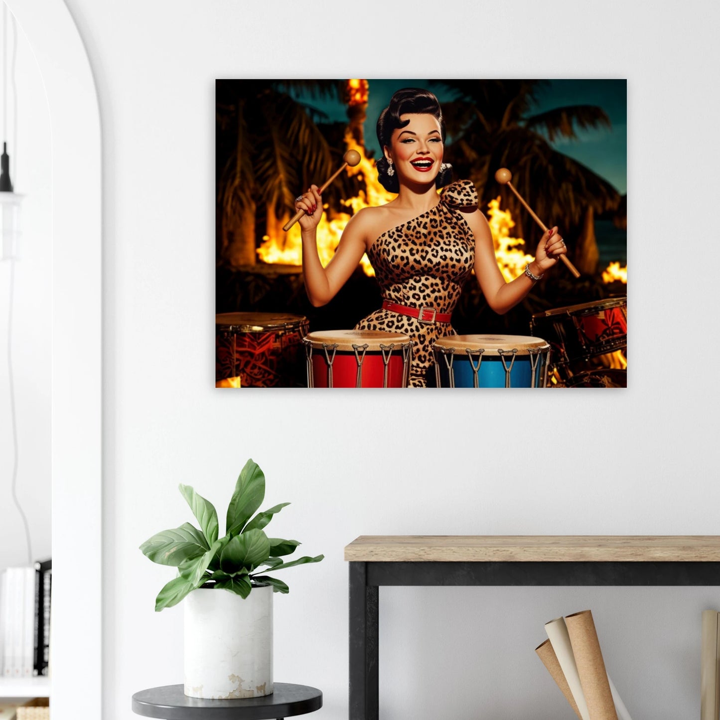 Fine Art Poster - Retro Au Go Go