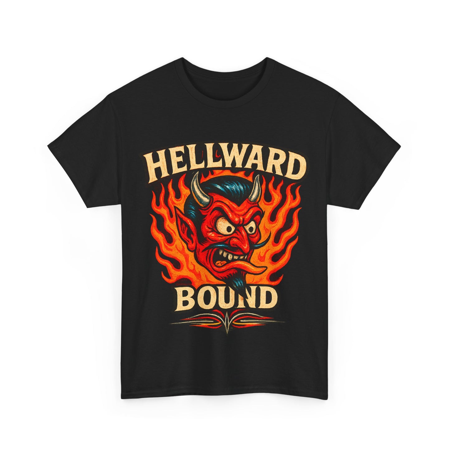 Hellward Bound T-Shirt - Retro Au Go Go