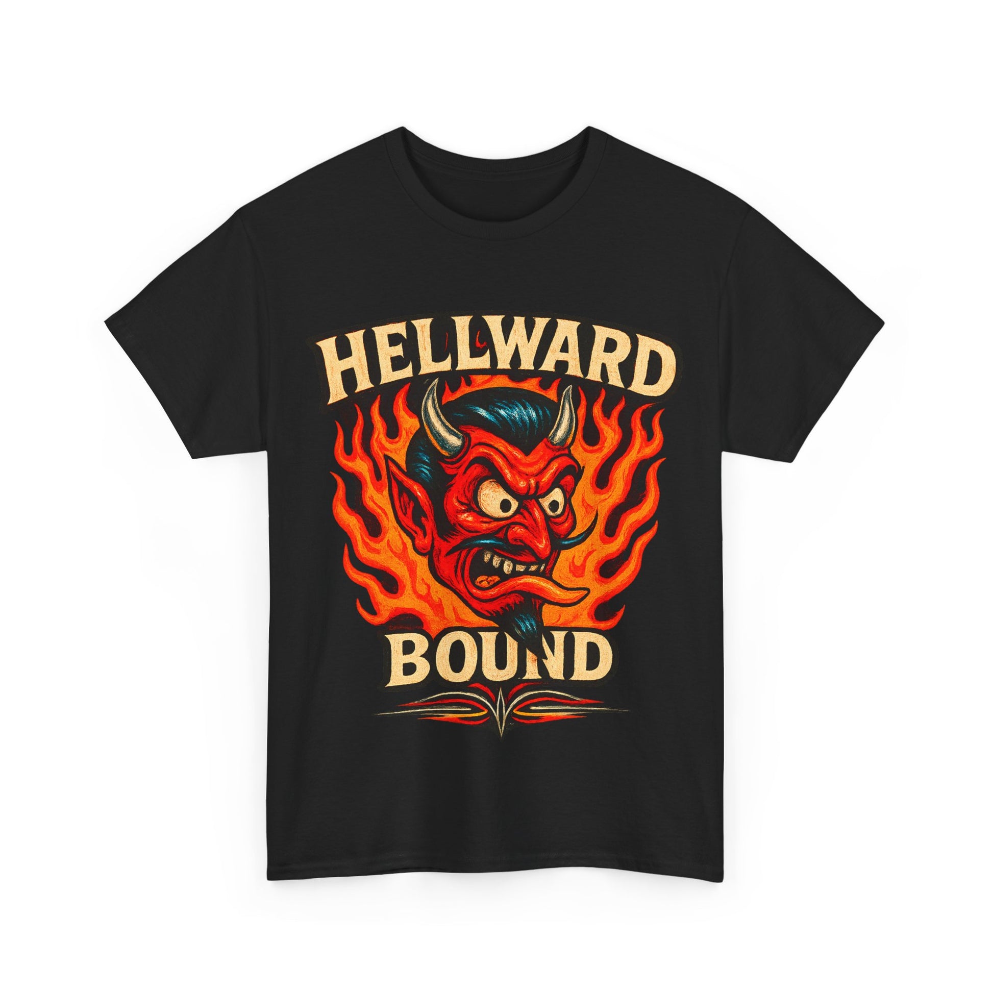 Hellward Bound T-Shirt - Retro Au Go Go