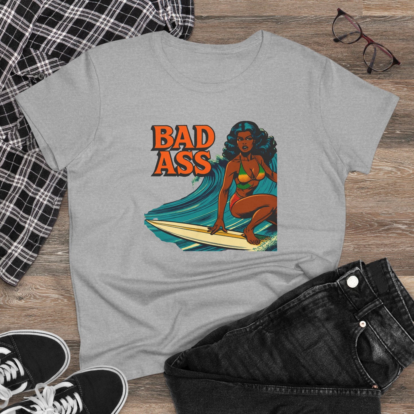 Bass Ass Womens T-Shirt