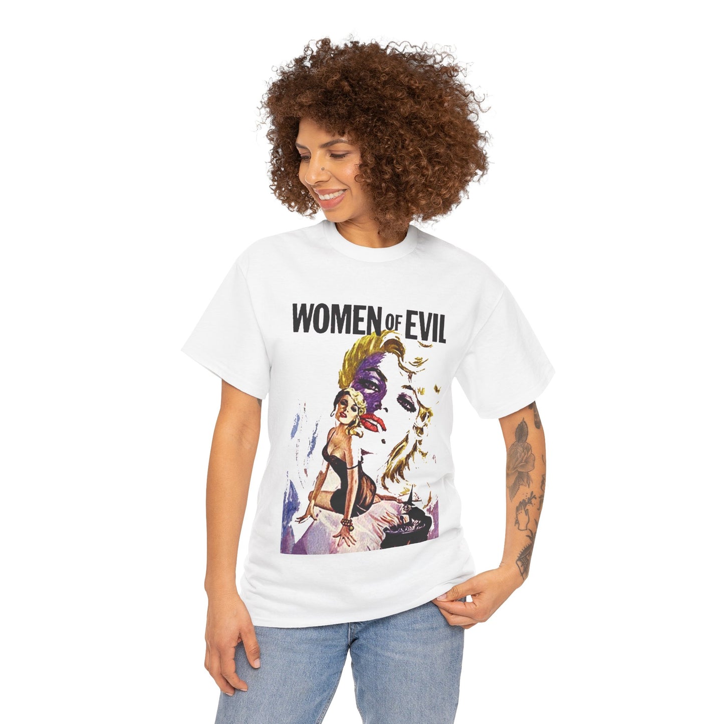 Women Of Evil T-shirt - Retro Au Go Go