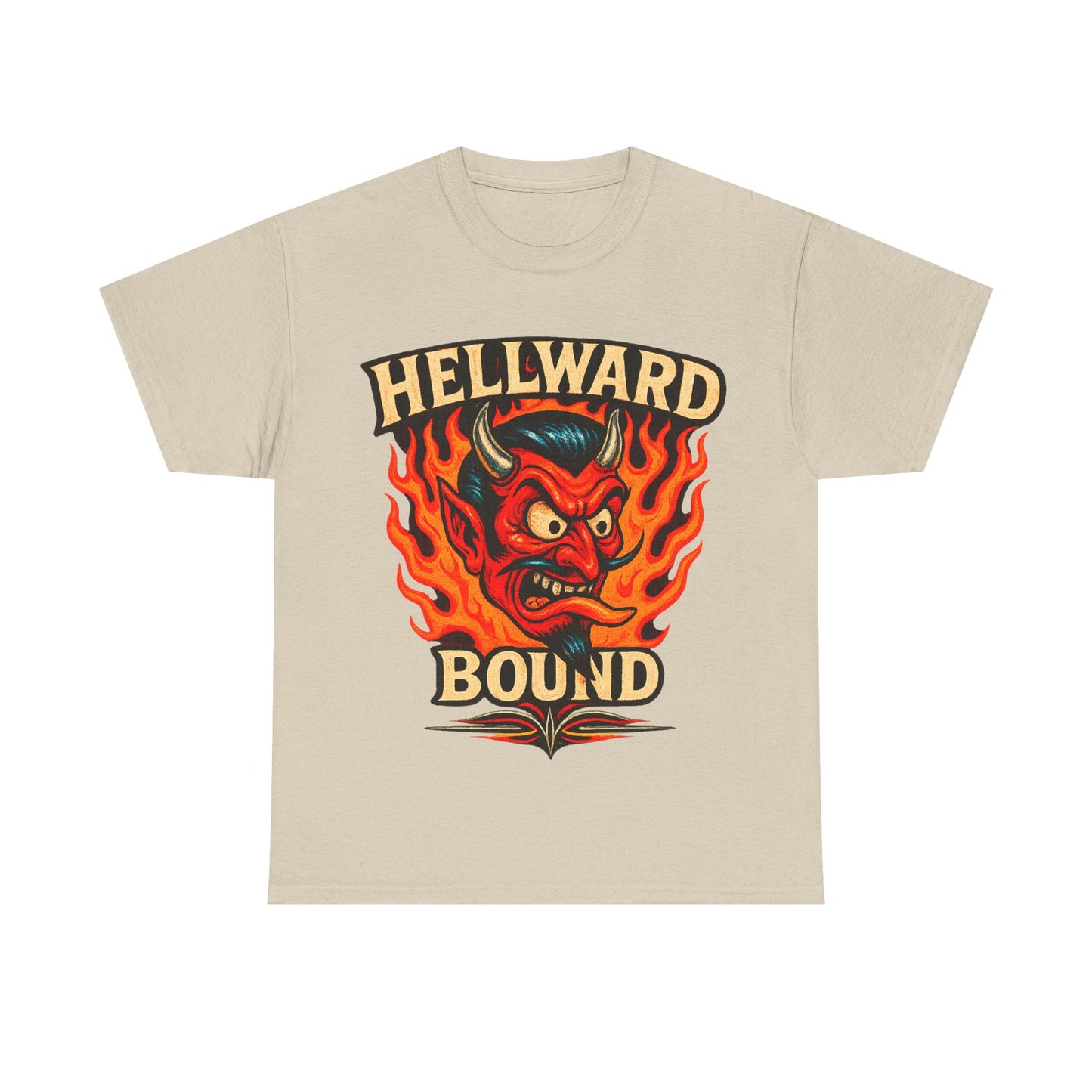 Hellward Bound T-Shirt - Retro Au Go Go