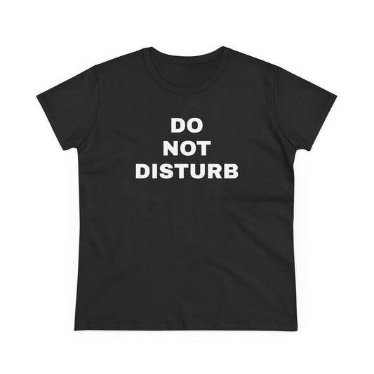 Do Not Disturb Womens T-Shirt - Retro Au Go Go