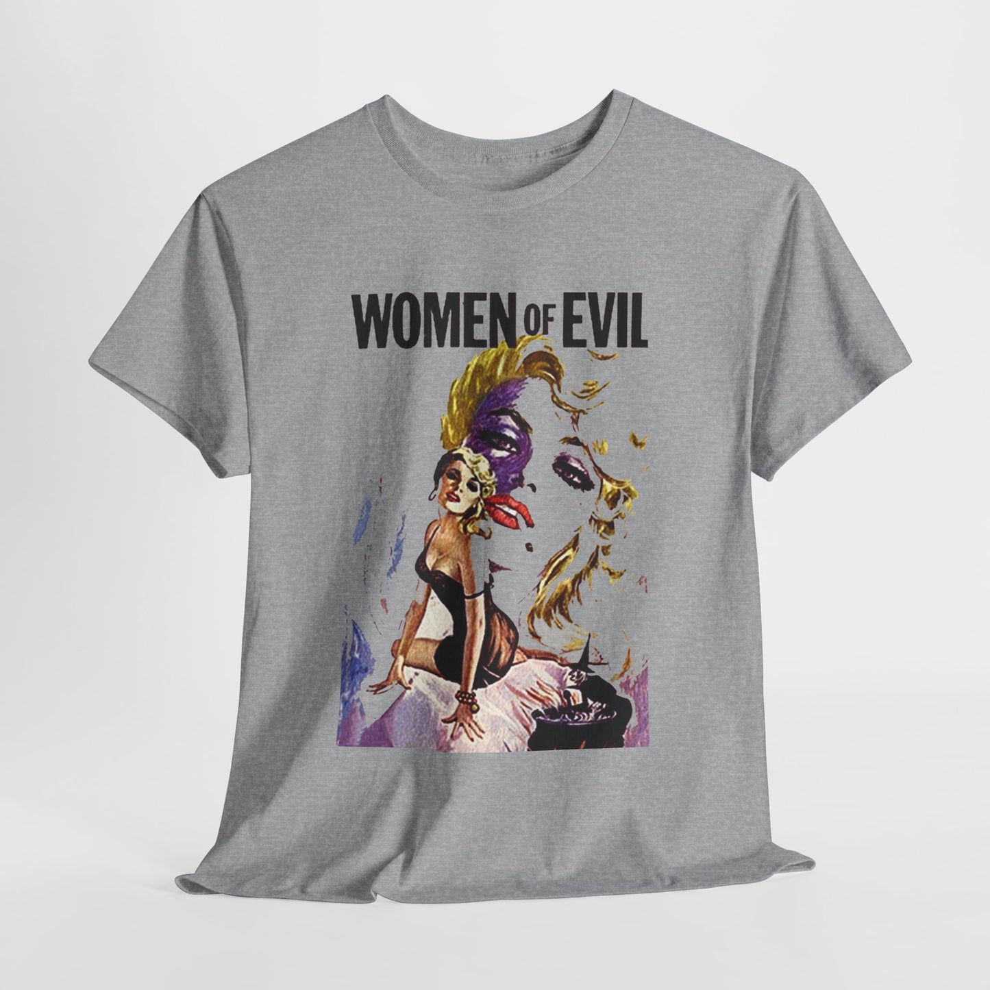 Women Of Evil T-shirt - Retro Au Go Go