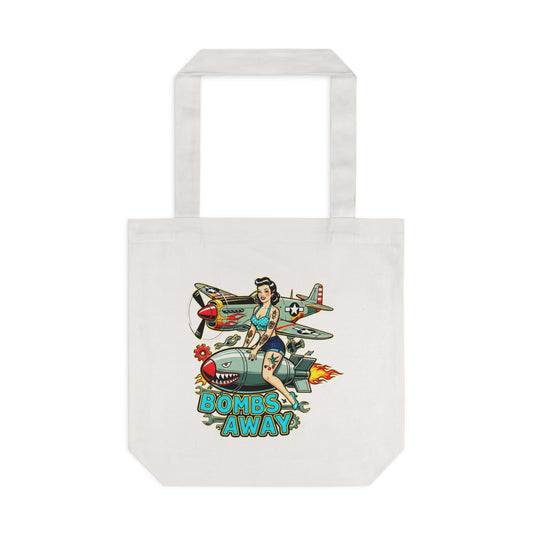 Bombs Away Tote Bag - Retro Au Go Go