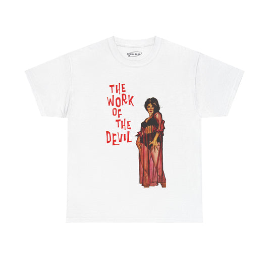 The Work Of The Devil T-shirt - Retro Au Go Go