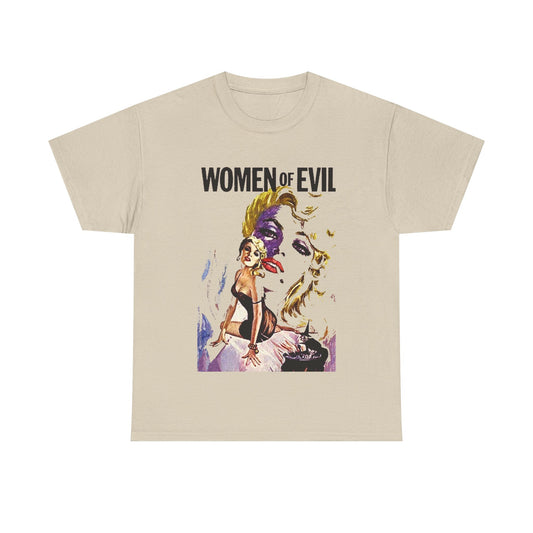 Women Of Evil T-shirt - Retro Au Go Go