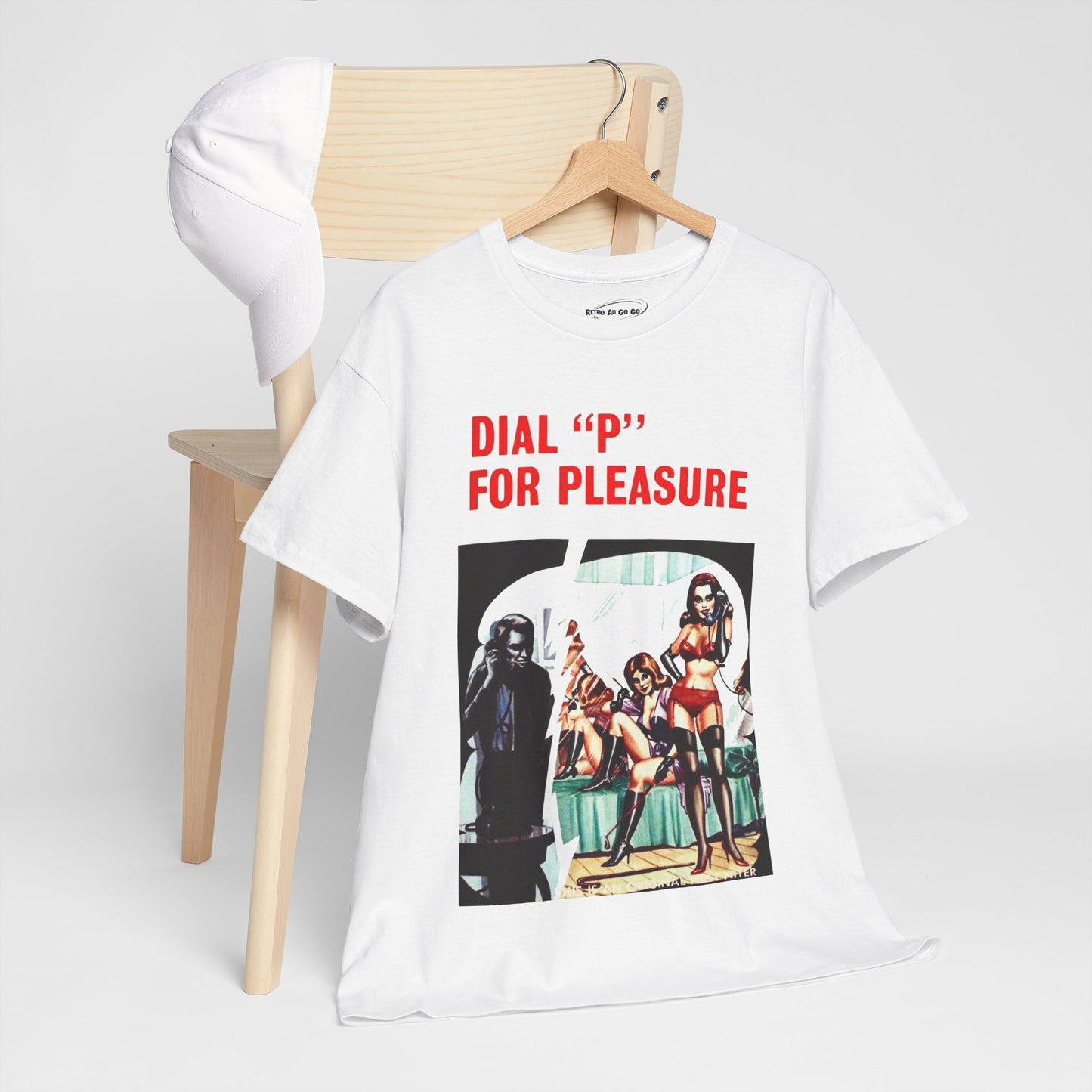 Dial "P" For Pleasure T-Shirt - Retro Au Go Go