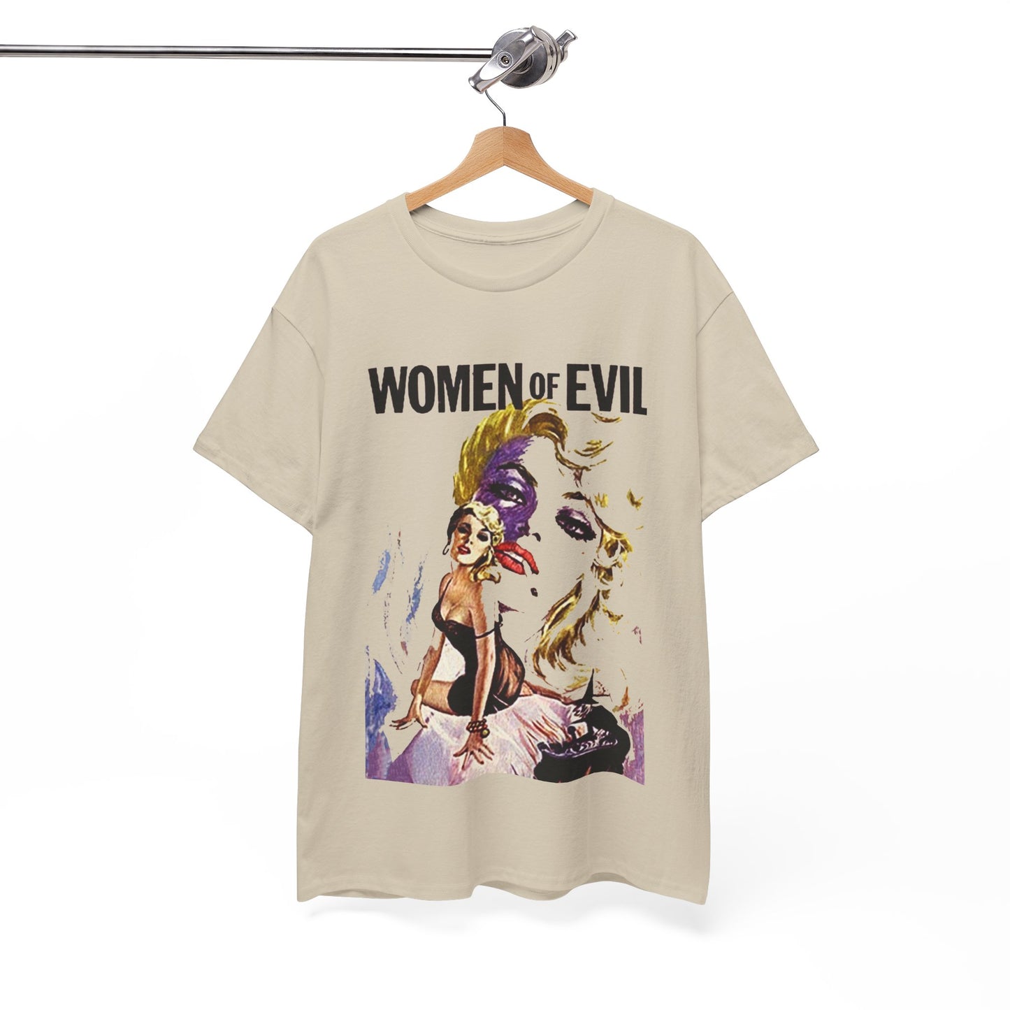 Women Of Evil T-shirt - Retro Au Go Go