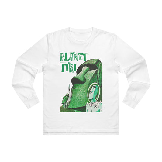 Planet Tiki Long Sleeve T-Shirt - Retro Au Go Go