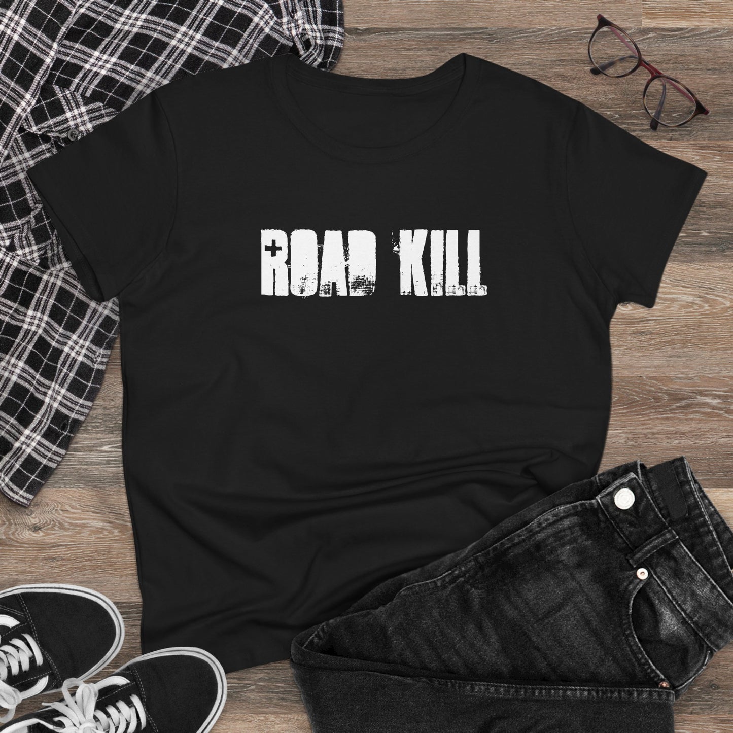 Road Kill Womens T-Shirt - Retro Au Go Go