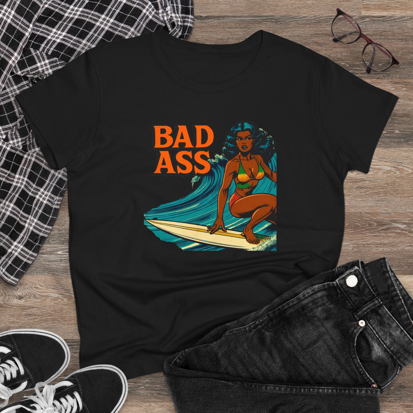 Bass Ass Womens T-Shirt
