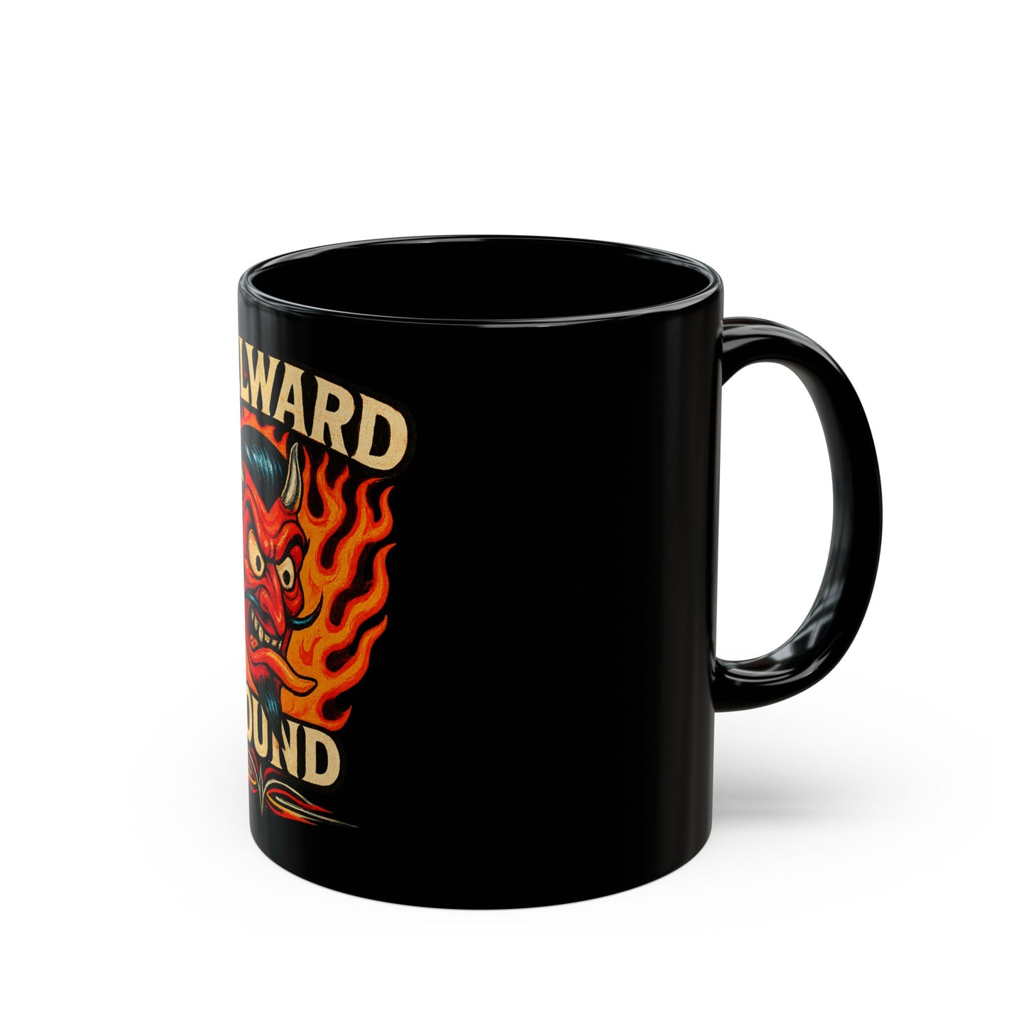 Hellward Bound Coffee Tea Mug - Retro Au Go Go