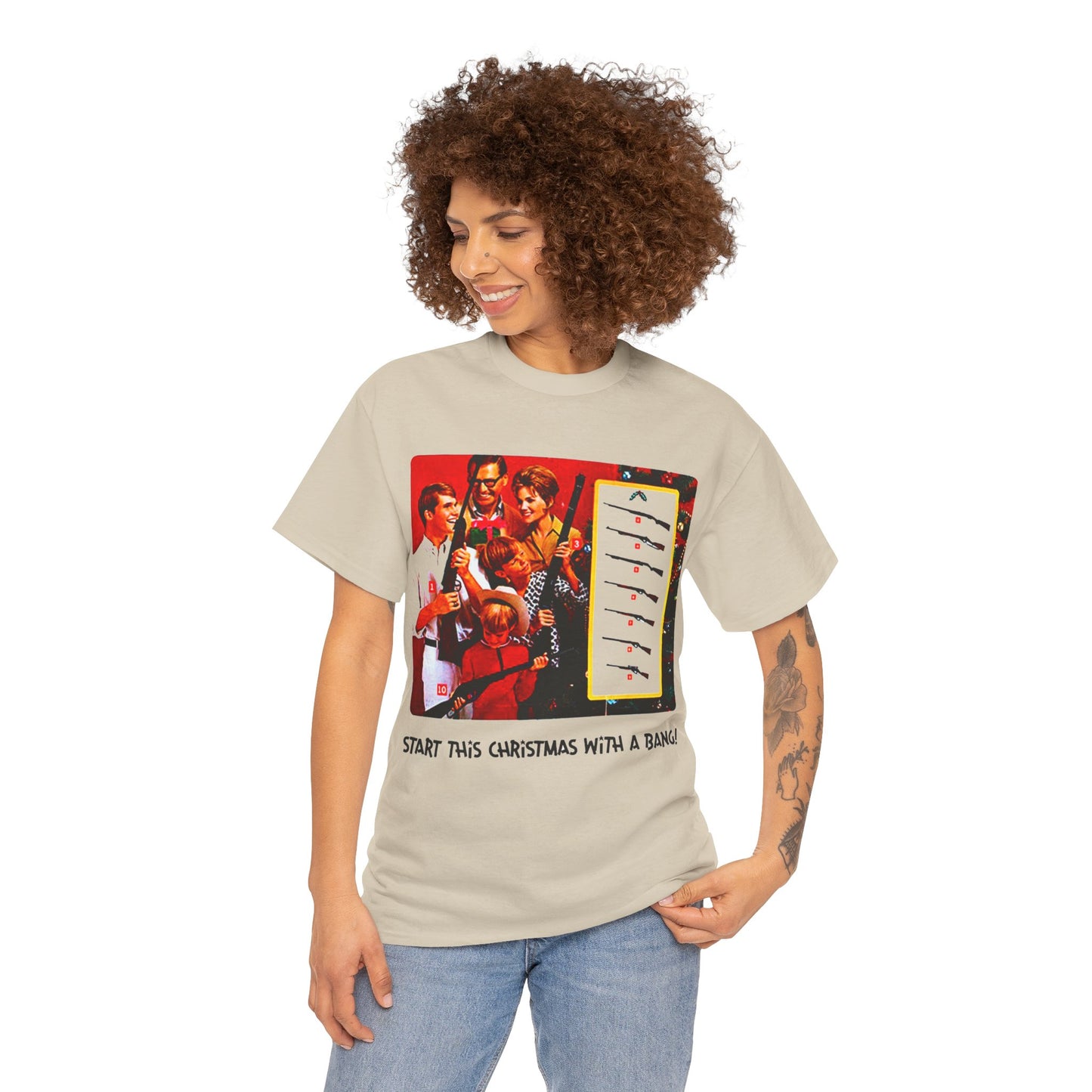 Start This Christmas With A Bang T-shirt - Retro Au Go Go