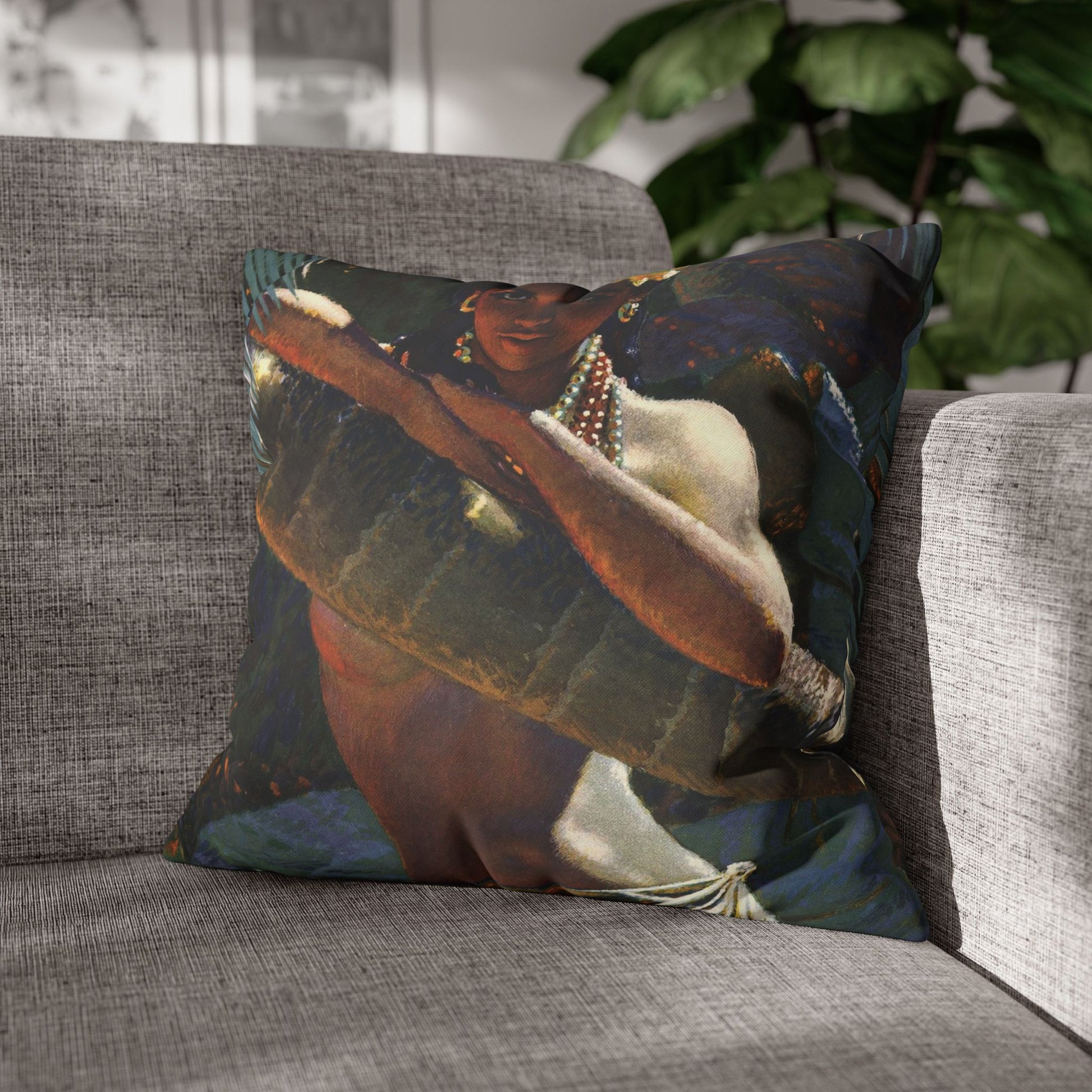 Mystery Hula Cushion Cover - Retro Au Go Go