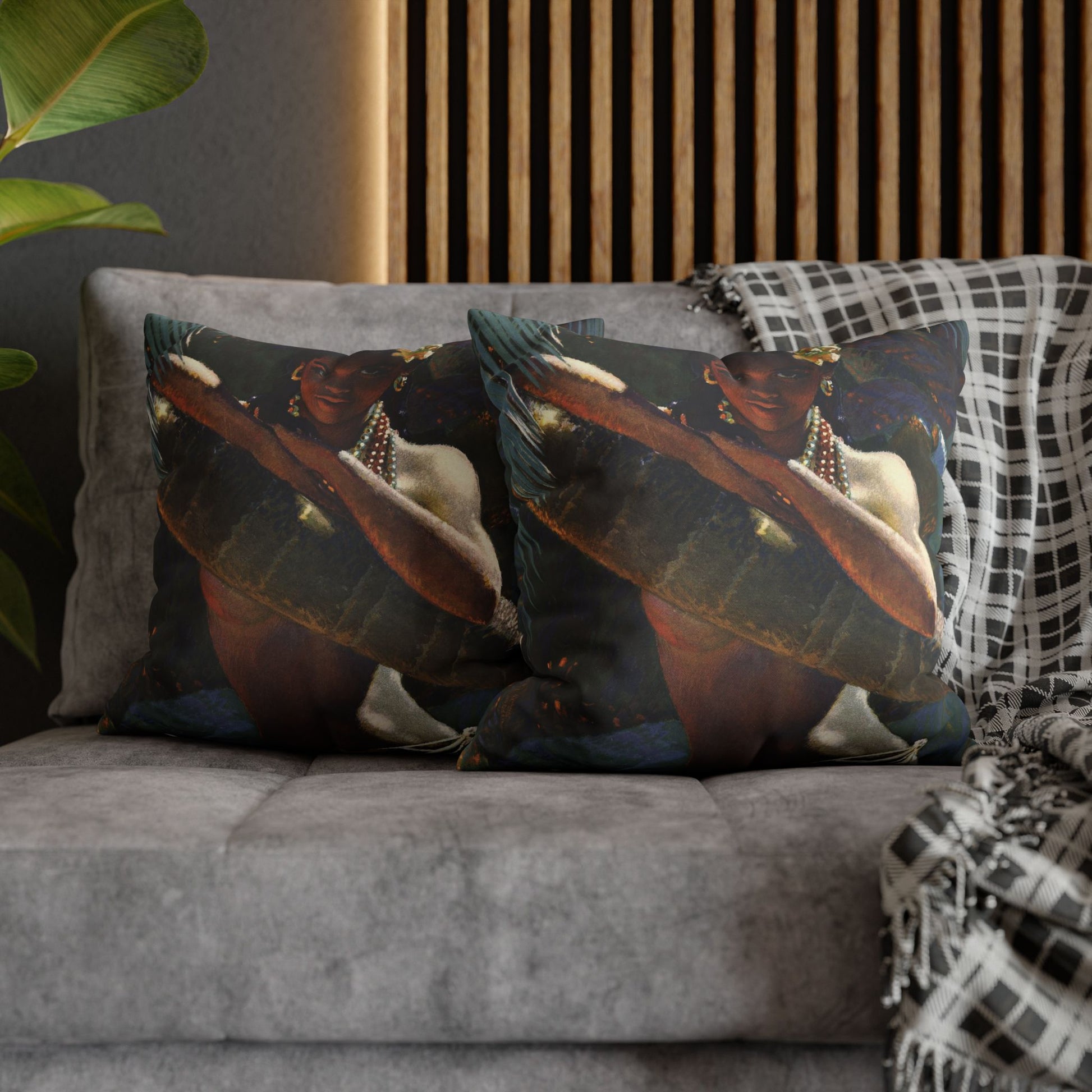 Mystery Hula Cushion Cover - Retro Au Go Go