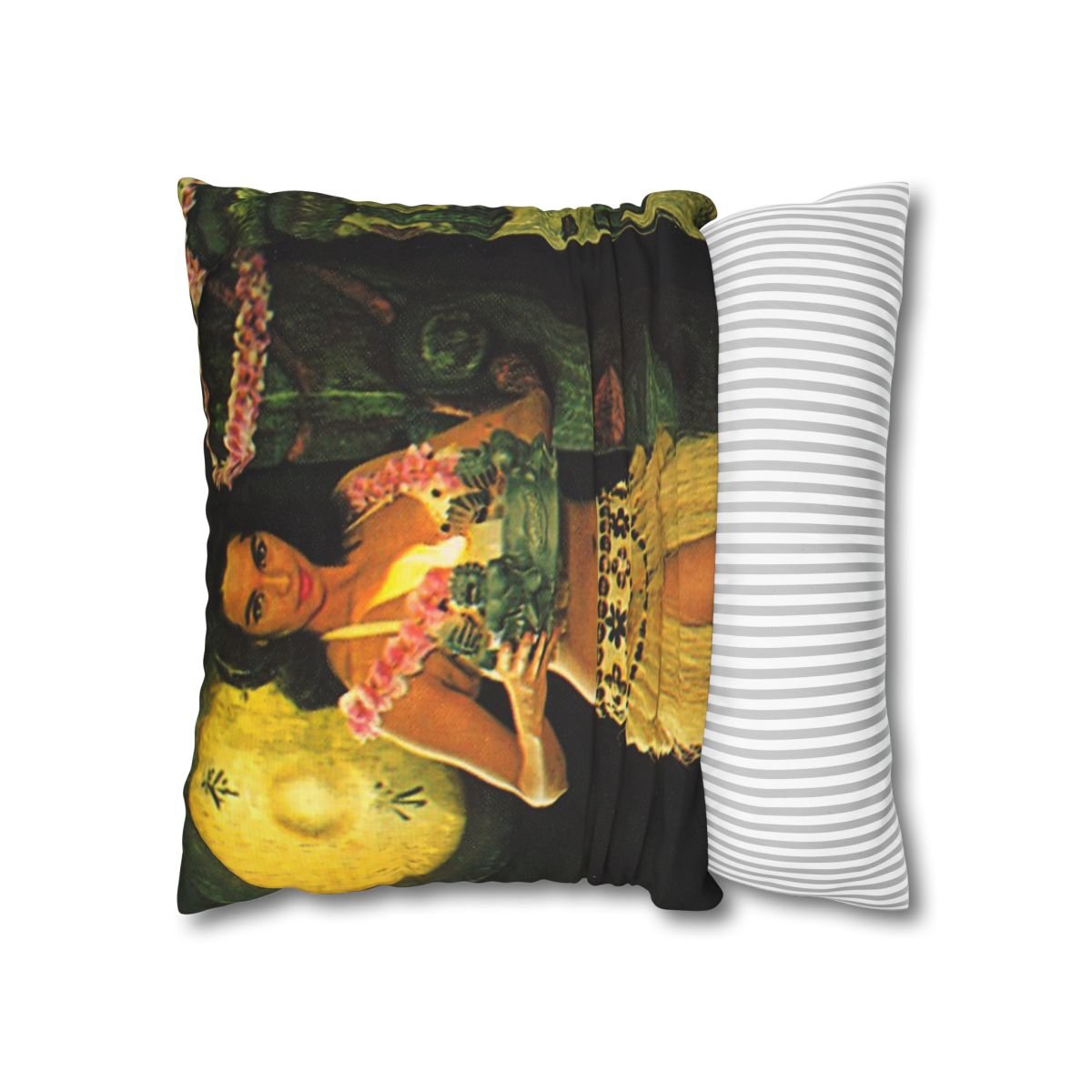 Hula Girl Kava Cushion Cover - Retro Au Go Go