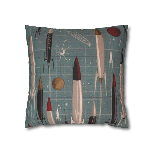 Rocket Cushion Cover - Retro Au Go Go